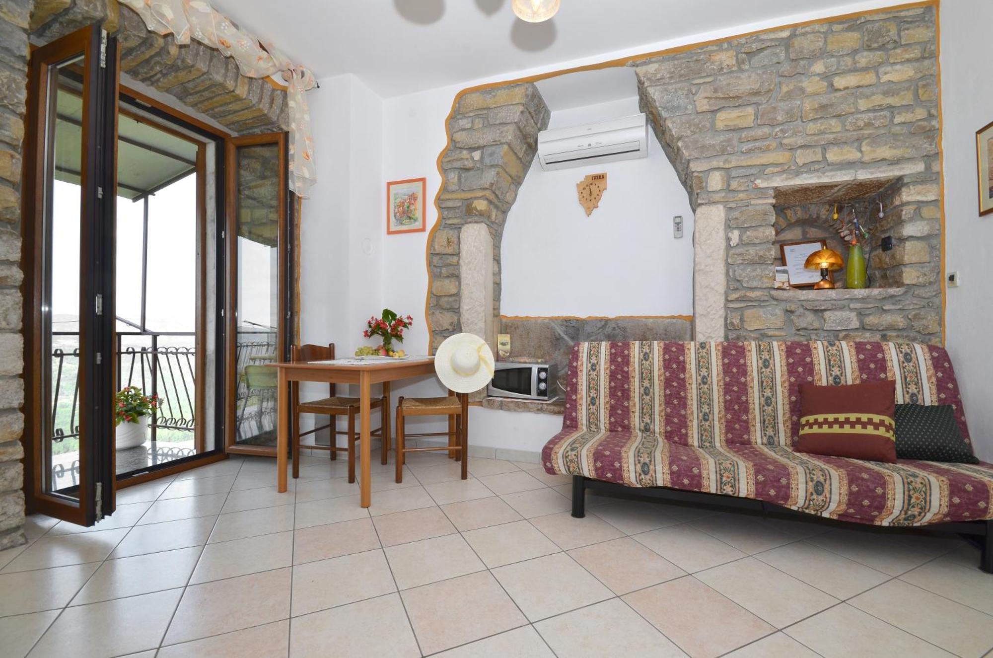 Bella Vista Apartments Motovun Habitación foto